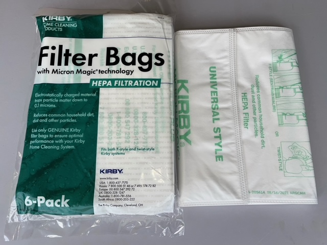 Kirby Universal HEPA bags (2 pack)